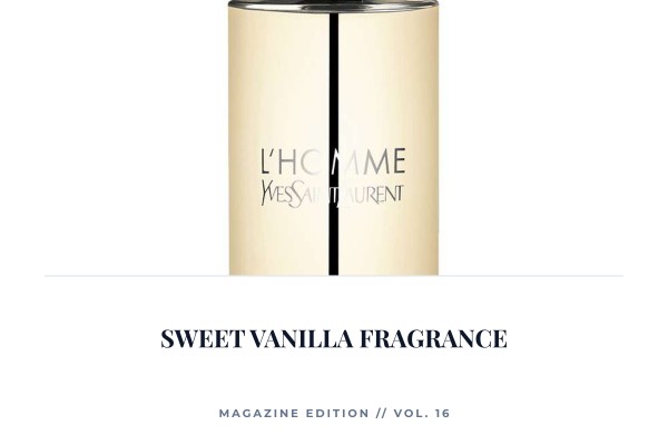 sweet vanilla fragrance